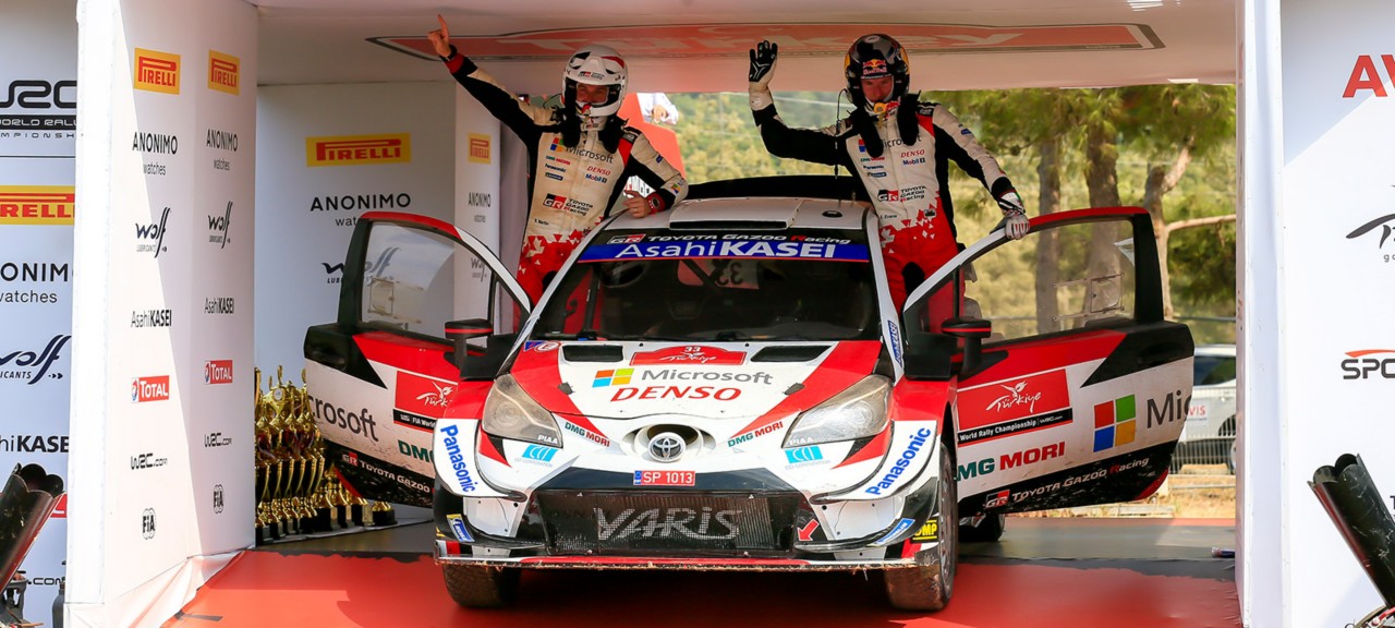 Vítězství Toyota GAZOO Racing na Rally Turecko
